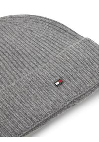 TOMMY HILFIGER - Tommy Hilfiger Czapka Flag AM0AM13586 Szary. Kolor: szary. Materiał: kaszmir, materiał #3