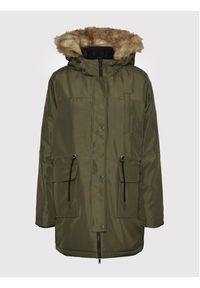 Noisy may - Noisy May Parka Molly 27019265 Zielony Regular Fit. Kolor: zielony. Materiał: syntetyk