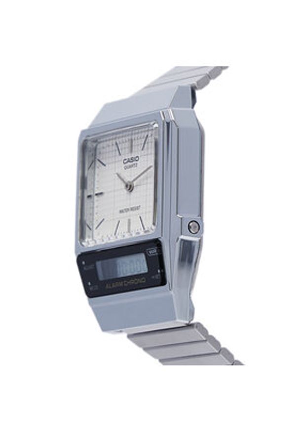 Casio Zegarek AQ-800E-7AEF Srebrny. Kolor: srebrny
