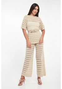 Twinset U&B - Sweter damski ażurowy TWINSET U&B. Wzór: ażurowy #2