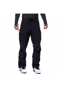 Spodnie narciarskie męskie Black Diamond Dawn Patrol Hybrid. Kolor: czarny. Sezon: zima. Sport: narciarstwo