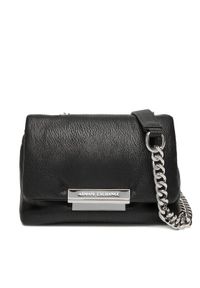 Armani Exchange Torebka XW000357 AF17240 UC001 Czarny. Kolor: czarny. Materiał: skórzane