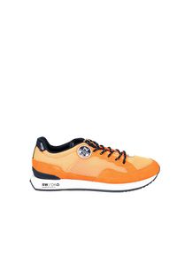 North Sails Sneakersy "Hitch" | RW-04 SHOCK-047 | Hitch | Mężczyzna | Pomarańczowy. Kolor: pomarańczowy. Materiał: materiał, skóra. Wzór: aplikacja #3