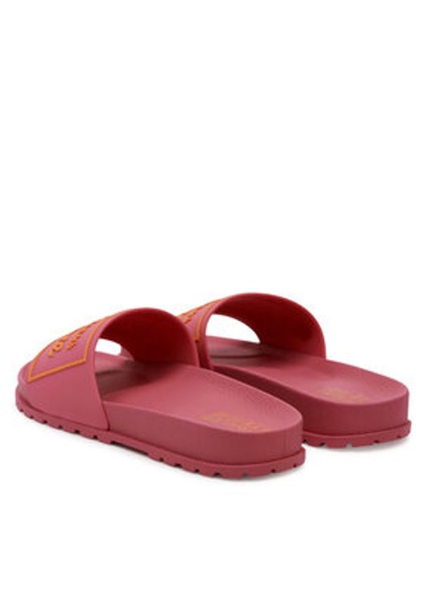 Versace Jeans Couture Klapki 78VA3SQ2 Różowy. Kolor: różowy. Materiał: syntetyk