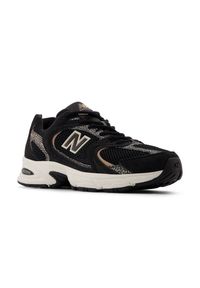 Buty damskie New Balance U530CRB – czarne. Kolor: czarny. Materiał: syntetyk, skóra, materiał. Szerokość cholewki: normalna. Sezon: lato. Sport: turystyka piesza #5