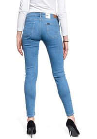 Lee - LEE SCARLETT SKINNY DAMSKIE SPODNIE JEANSOWE BRIGHT BLUE L526MANT #10