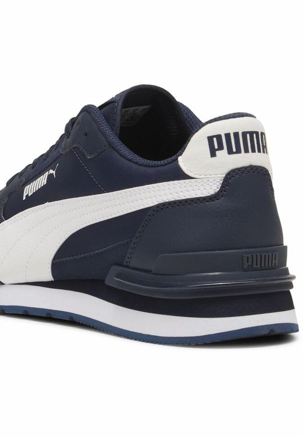 Puma - Sneakersy nylonowe unisex ST Runner v4 PUMA Club Navy White Blue. Kolor: biały, wielokolorowy, niebieski. Materiał: materiał, syntetyk