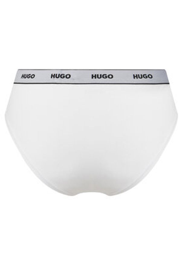 Hugo - HUGO Komplet fig Triplet Pack Briefs 50545694 Biały. Kolor: biały. Materiał: bawełna