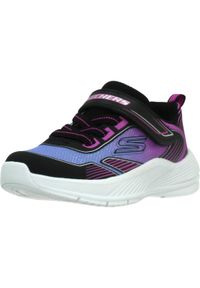 skechers - Kapcie SKECHERS 303657N Fioletowy. Okazja: na co dzień. Kolor: fioletowy. Materiał: syntetyk, tkanina