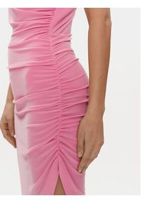 NORMA KAMALI Sukienka koktajlowa KK1233PL769966 Różowy Slim Fit. Kolor: różowy. Materiał: syntetyk. Styl: wizytowy #3