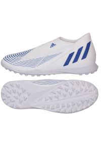 Adidas - Buty piłkarskie adidas Predator Edge.3 Ll Tf Jr GX2637 białe białe. Kolor: biały. Materiał: guma, syntetyk. Sport: piłka nożna #4