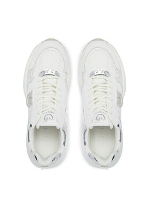 Pinko - PINKO Sneakersy Ariel 15 SS0067E022 Biały. Kolor: biały. Materiał: materiał