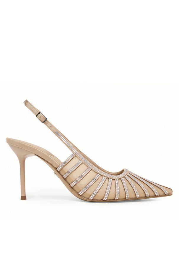 Aldo Szpilki Eluse 14115132 Beżowy. Kolor: beżowy. Materiał: materiał. Obcas: na szpilce