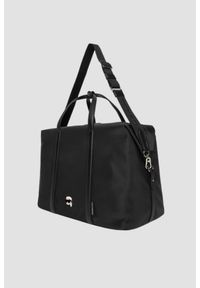 Karl Lagerfeld - KARL LAGERFELD Damska torba sportowa Ikon Nylon. Kolor: czarny. Materiał: nylon. Sport: fitness #6