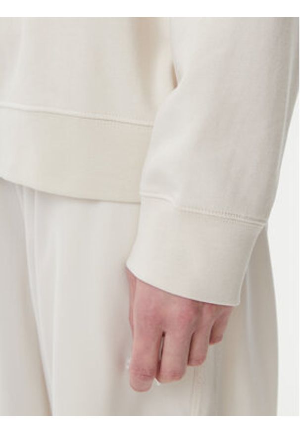 Puma Bluza Ess 685401 Beżowy Oversize. Kolor: beżowy. Materiał: syntetyk
