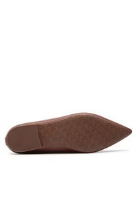 Lauren Ralph Lauren - LAUREN RALPH LAUREN Baleriny Londyn 802862706002 Brązowy. Kolor: brązowy. Materiał: skóra #5