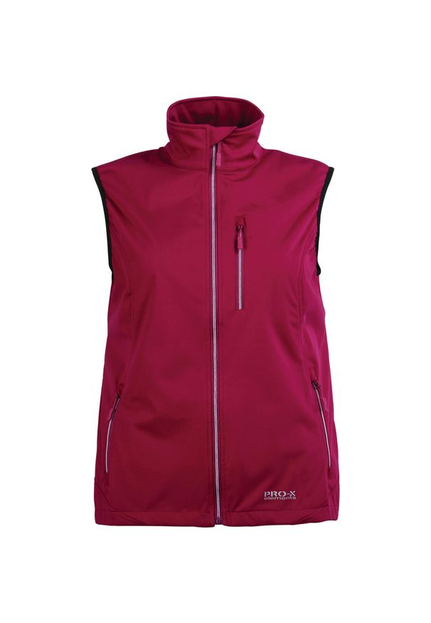 PRO-X ELEMENTS - Kurtka damska Pro-X Elements Sina. Kolor: czerwony, wielokolorowy, różowy. Materiał: softshell. Sport: turystyka piesza