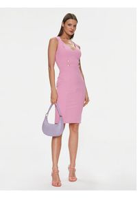 Rinascimento Sukienka koktajlowa CFC0019370002 Różowy Regular Fit. Kolor: różowy. Materiał: syntetyk. Styl: wizytowy #3