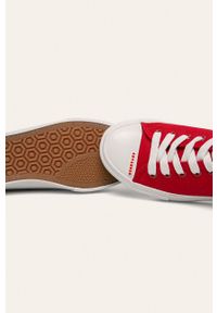 Big-Star - Big Star - Tenisówki. Nosek buta: okrągły. Zapięcie: sznurówki. Kolor: czerwony. Materiał: syntetyk, materiał, guma. Szerokość cholewki: normalna. Obcas: na obcasie. Wysokość obcasa: średni, niski #3