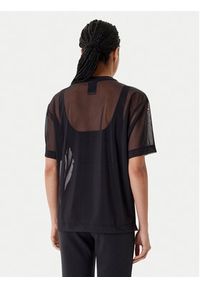 Adidas - adidas T-Shirt ALL SZN Soft Lux Mesh JM3737 Czarny Loose Fit. Kolor: czarny. Materiał: syntetyk #5