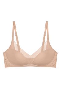 Triumph Biustonosz bezfiszbinowy Breathe & Lift Smart 10226333 Beżowy. Kolor: beżowy. Materiał: syntetyk #4