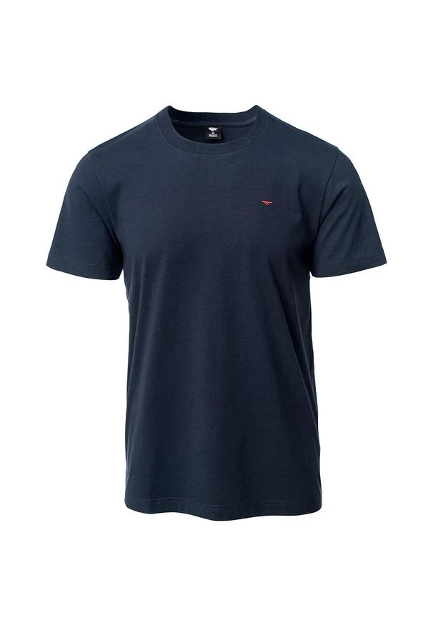 Hi-tec - Męska Koszulka Playo II. Kolor: niebieski. Sport: turystyka piesza