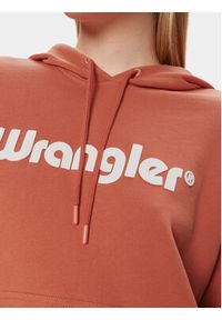 Wrangler Bluza 112350336 Pomarańczowy Regular Fit. Kolor: pomarańczowy. Materiał: bawełna #4