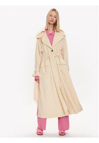 Remain Płaszcz przejściowy Wovon 5006342140 Beżowy Oversize. Kolor: beżowy. Materiał: syntetyk #6