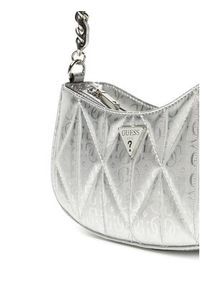 Guess Torebka Aldina HWGY96 63170 Srebrny. Kolor: srebrny. Materiał: skórzane #5