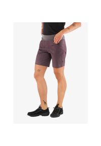 EDELRID - Spodenki wspinaczkowe damskie Edelrid Sansara Shorts II. Kolor: fioletowy. Długość: krótkie