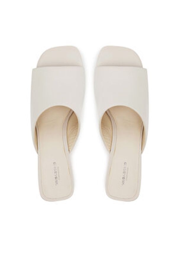 Vagabond Shoemakers Klapki Piper 5921-201-02 Beżowy. Kolor: beżowy. Materiał: skóra