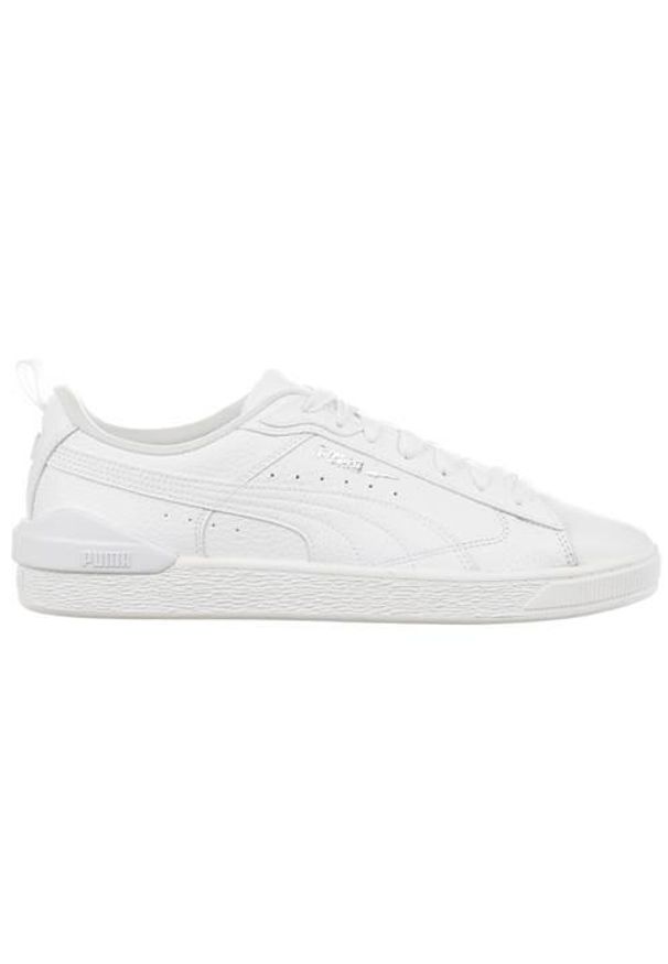 Buty do chodzenia męskie Puma Suede Bloc B W. Zapięcie: sznurówki. Kolor: biały, wielokolorowy. Materiał: guma, materiał, tkanina, syntetyk. Szerokość cholewki: normalna. Model: Puma Suede. Sport: turystyka piesza