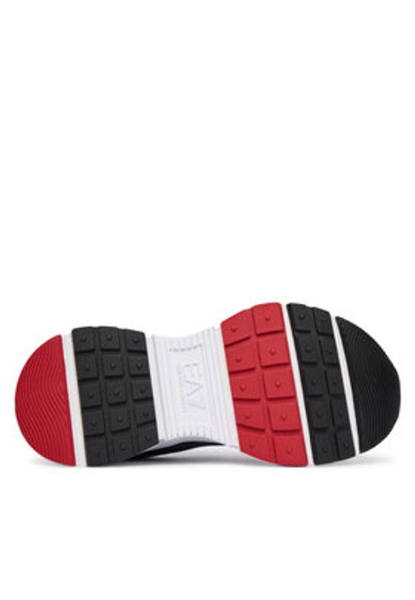 EA7 Emporio Armani Sneakersy X8X236 XK424 MZ199 Czarny. Kolor: czarny. Materiał: materiał