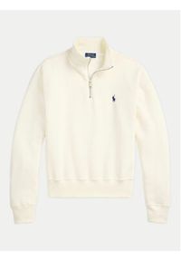 Polo Ralph Lauren Bluza 211851659007 Écru Relaxed Fit. Typ kołnierza: polo. Materiał: bawełna #4