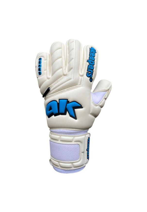 4KEEPERS - Rękawice bramkarskie dla dorosłych 4Keepers Champ Aqua V NC. Kolor: biały, niebieski, wielokolorowy