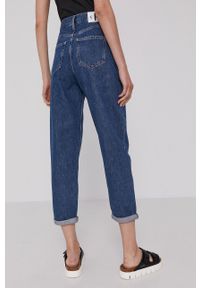 Calvin Klein Jeans Jeansy damskie medium waist. Kolor: niebieski #3