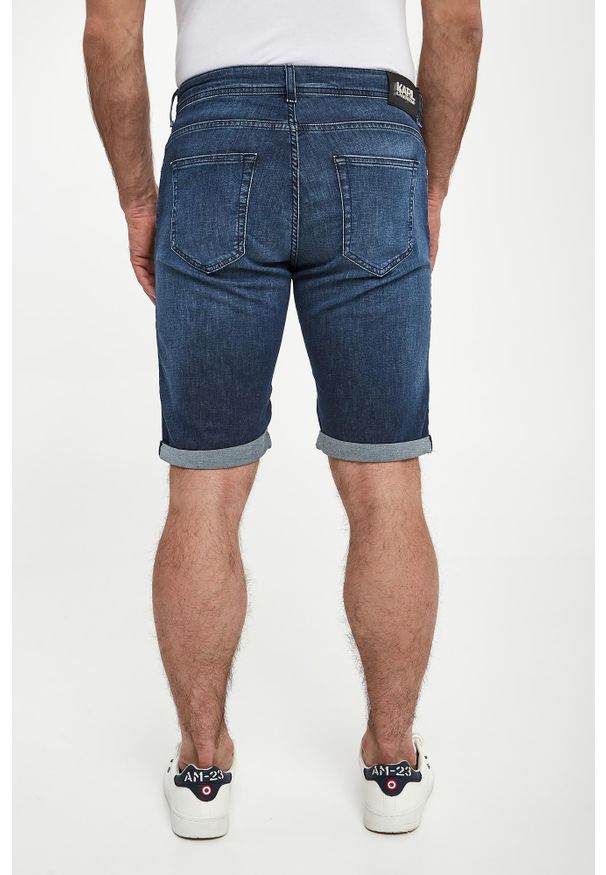 Karl Lagerfeld - Szorty jeansowe męskie KARL LAGERFELD. Materiał: jeans