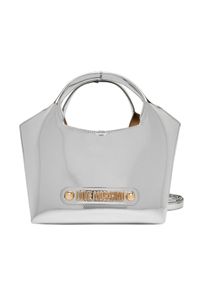 Love Moschino - LOVE MOSCHINO Torebka JC4133PP1OLP0902 Srebrny. Kolor: srebrny. Materiał: skórzane #1