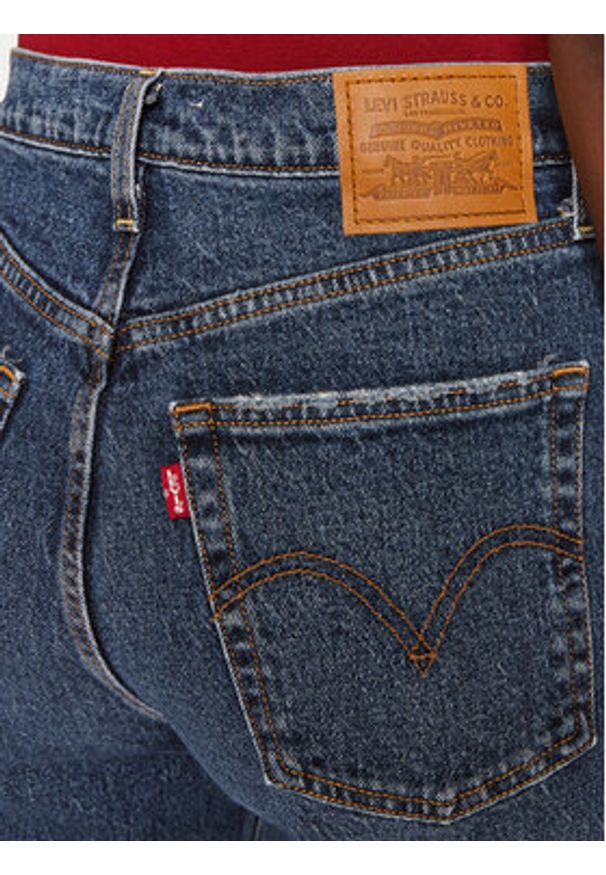 Levi's® Jeansy Ribcage 79078-0007 Niebieski Straight Fit. Kolor: niebieski