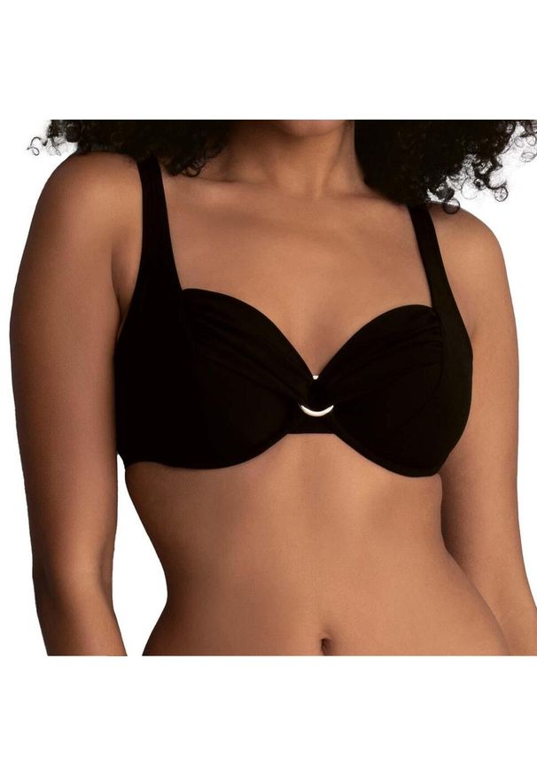ROSA FAIA - bikini set Hermine. Kolor: czarny. Materiał: elastan, poliamid