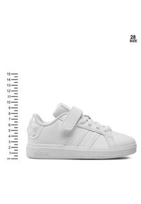 Adidas - adidas Sneakersy Star Wars Grand Court 2.0 IH7576 Biały. Kolor: biały. Materiał: skóra. Wzór: motyw z bajki #7