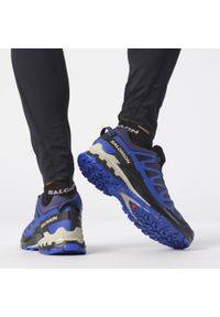 salomon - Buty do biegów w terenie męskie SALOMON XA PRO 3D V9 GTX. Kolor: niebieski. Technologia: Gore-Tex. Sport: bieganie #2