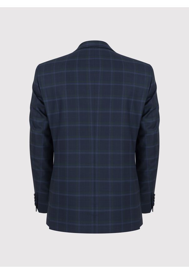 Pako Lorente - PAKO LORENTE – Granatowa marynarka garniturowa. Kolor: niebieski. Styl: elegancki