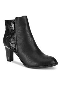 Mustang Botki 1335-501 Czarny. Kolor: czarny. Materiał: materiał #4