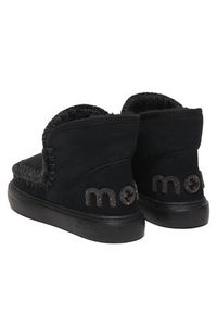 Mou Śniegowce MU.FW411001A Czarny. Kolor: czarny. Materiał: zamsz, skóra #3