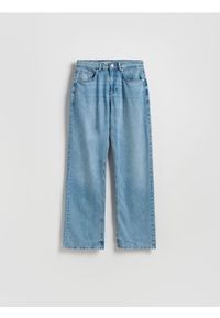 Reserved - Jeansy straight fit - niebieski. Kolor: niebieski