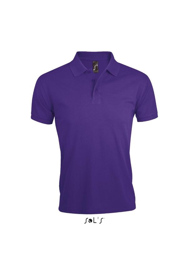 SOL'S - Polo Sol's Prime. Typ kołnierza: polo. Kolor: niebieski. Materiał: bawełna, poliester