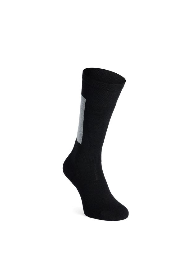 MONS ROYALE - Skarpety merino Mons Royale Atlas Snow Sock. Kolor: czarny. Sport: kolarstwo