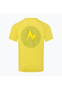 Koszulka trekkingowa męska Marmot Windridge Graphic. Kolor: żółty