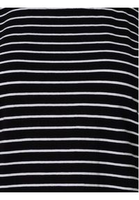 Zizzi T-Shirt V50032N Czarny Loose Fit. Kolor: czarny. Materiał: bawełna #6